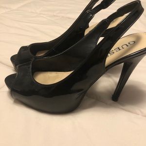 Guess platform heels
